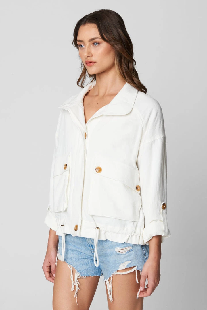 BLANK NYC White Above The Clouds Jacket 4 BLANK NYC White Above The Clouds Jacket