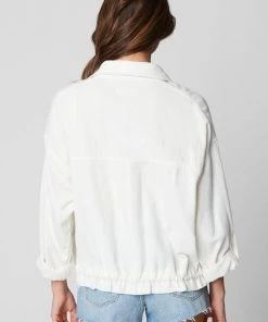 BLANK NYC White Above The Clouds Jacket 7 BLANK NYC White Above The Clouds Jacket