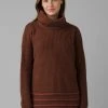 PRANA Funen Loop Sweater Tunic Clove 1 PRANA Funen Loop Sweater Tunic Clove