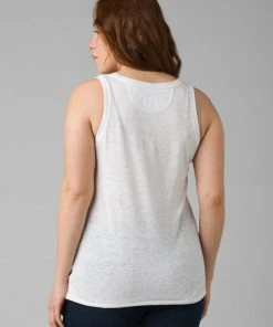 Prana Cozy Up Tank White