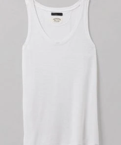 Prana Cozy Up Tank White