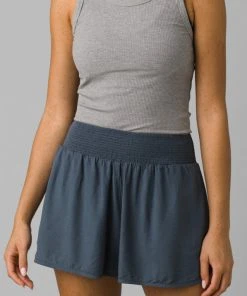 Prana Teletropics Short Grey Blue
