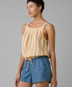 Prana Little Palm Cami Golden Hour Stripe