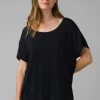 Prana Foundation Slouch Top Black