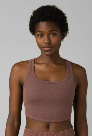 Prana Becksa Bralette Flannel Heather 3 Prana Becksa Bralette Flannel Heather