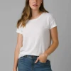Prana Cozy Up T-shirt White