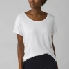 Prana Foundation Slouch Top White