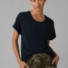 Prana Foundation Slouch Top Nautical Heather