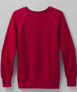 Prana Cozy Up Sweatshirt Red Berry Heather