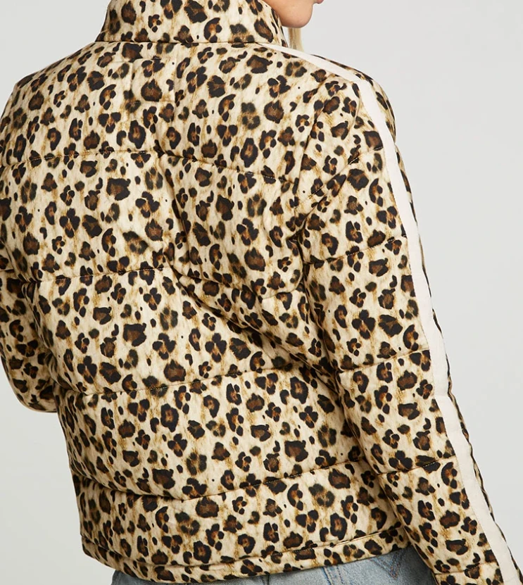 Chaser Quilted Crop Puffer Bobcat 5 Chaser Quilted Crop Puffer Bobcat