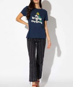 Sub_Urban Riot Breakfast Of Champions Tee Navy