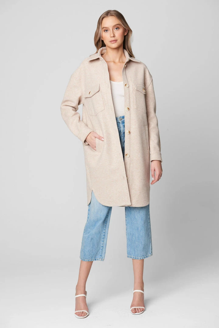 BLANK NYC The Come Back Jacket Cream 3 BLANK NYC The Come Back Jacket Cream