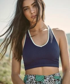 Free People Free Throw Colorblock Turquoise Mint Free People Movement