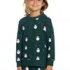 Chaser Boys Bliss Longsleeve Crew Holly Snowman