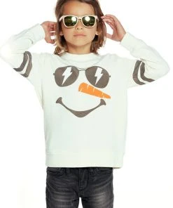 Chaser Boys Bliss Longsleeve Crew Au Lait Coolman