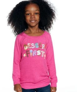 Chaser Girls Bliss Pullover Grapefruit