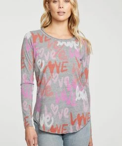 Chaser Love Longsleeve Grey