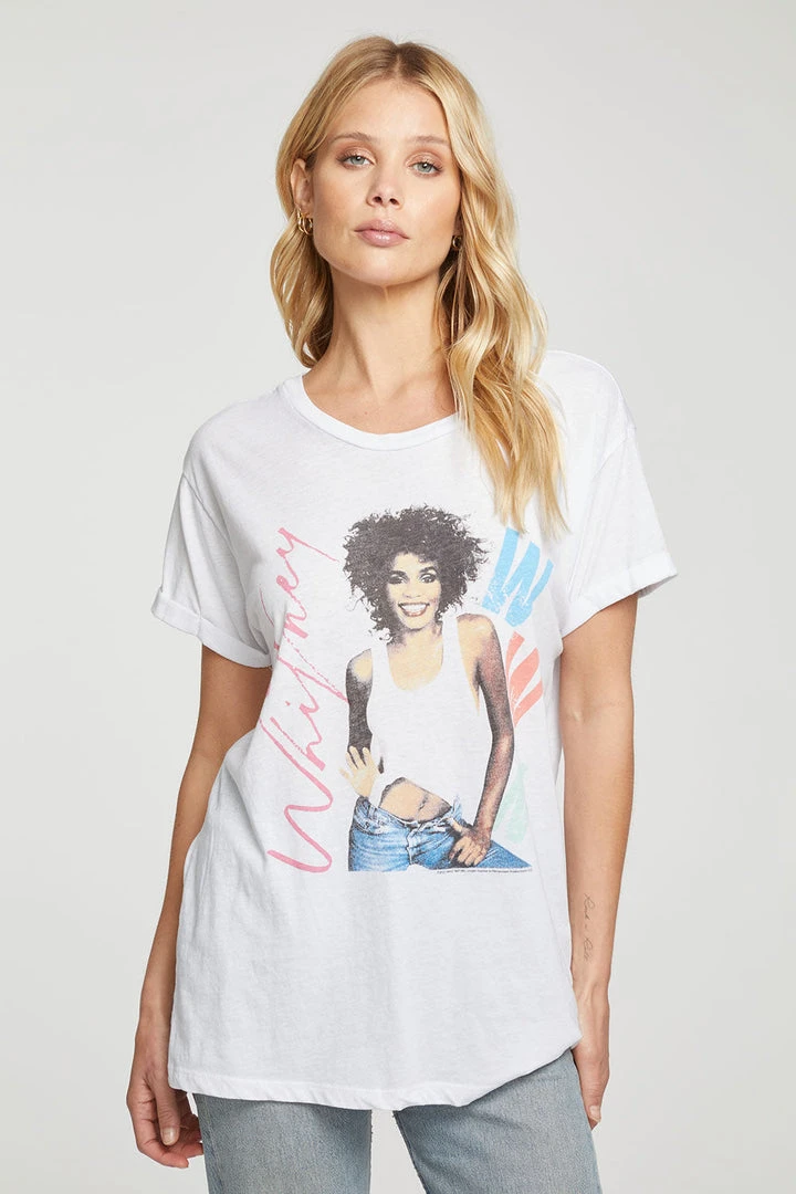 Chaser Whitney Tee White 3 Chaser Whitney Tee White
