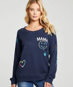 Chaser Terry Pullover Novelty Eclipse