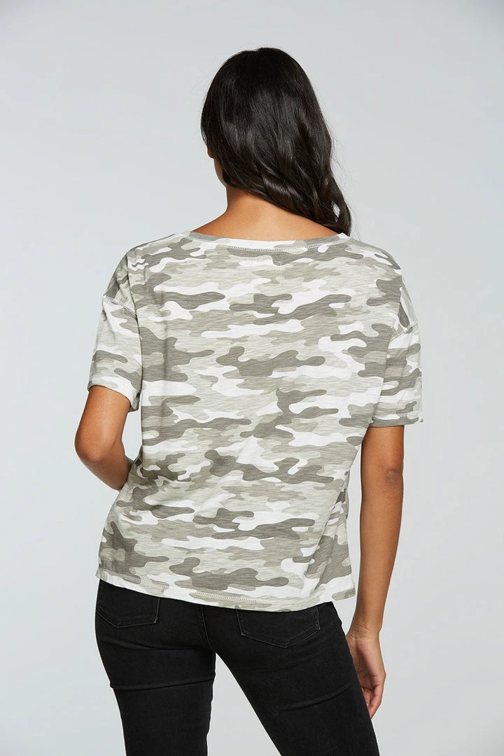Chaser Jersey Boxy Tee Grey Camo 4 Chaser Jersey Boxy Tee Grey Camo