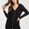 Chaser Cardigan Dress Black