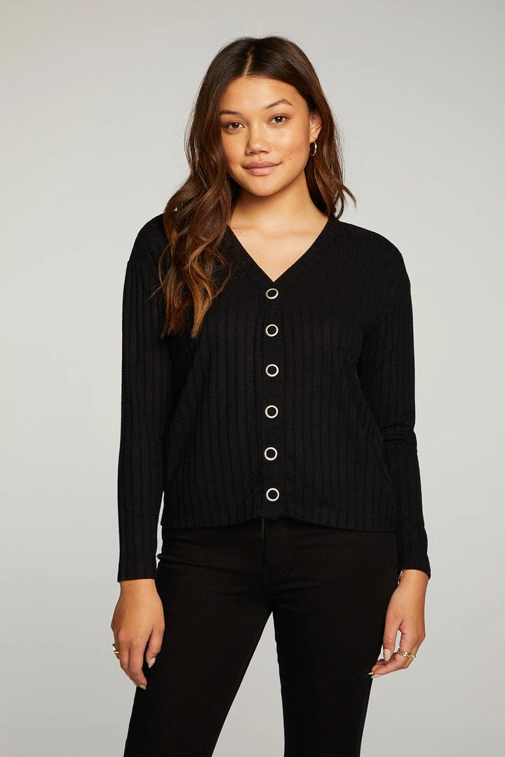 Chaser Poor Boy Button Down Black 3 Chaser Poor Boy Button Down Black