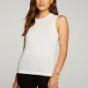 Chaser Muscle Tank White
