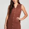 Chaser Sleeveless Dress Cappuccino 2 Chaser Sleeveless Dress Cappuccino