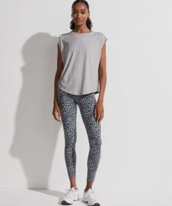 Varley Rosario T-Shirt Grey Marl