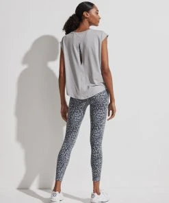 Varley Rosario T-Shirt Grey Marl