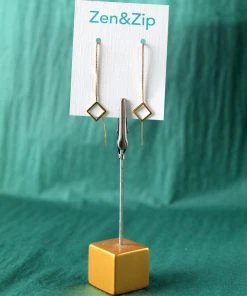 Sai Brazil Diamond Pullthrough Earring Gold