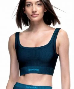 Avocado Kali Scoop Bra Brilliant Aqua