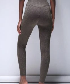 Avocado Lurex 7/8 Legging Shale