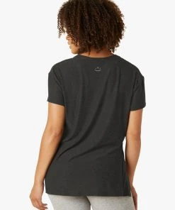 Beyond Yoga Split Up Tee Darkest Night 7 Beyond Yoga Split Up Tee Darkest Night