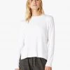 Beyond Yoga Side Slit Pullover White