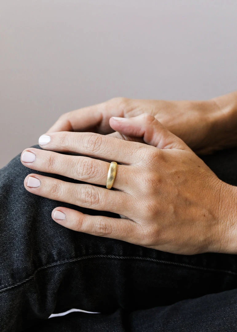 JaxKelly Ridged Ring 4 JaxKelly Ridged Ring