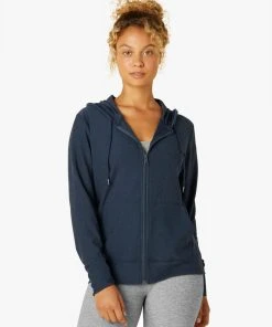 Beyond Yoga Spacedye Everyday Hoodie Nocturnal Navy