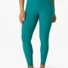 Beyond Yoga Highwaisted Midi Legging Bay Blue Heather