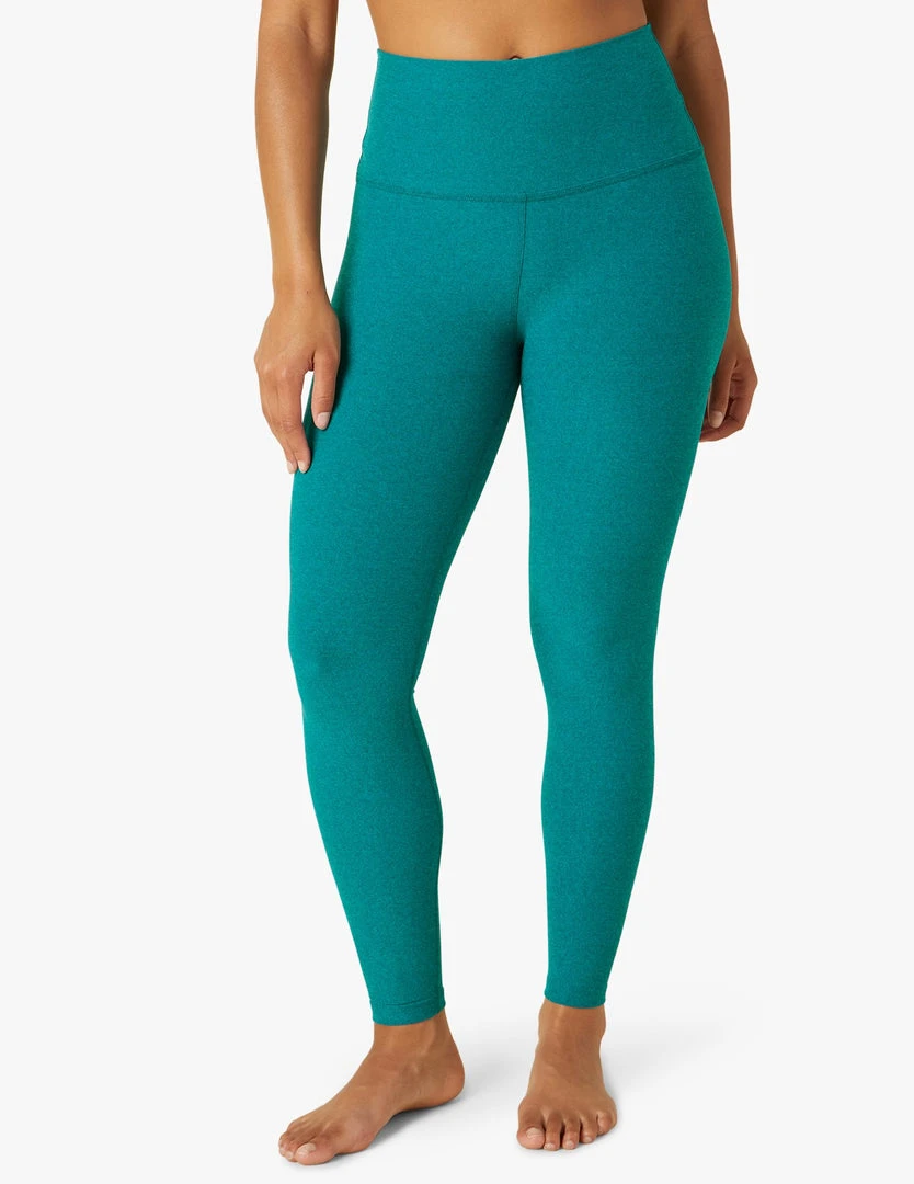 Beyond Yoga Highwaisted Midi Legging Bay Blue Heather 3 Beyond Yoga Highwaisted Midi Legging Bay Blue Heather