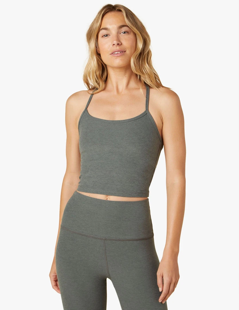 Beyond Yoga Spacedye Slim Racerback Pewter 3 Beyond Yoga Spacedye Slim Racerback Pewter