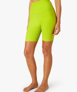Beyond Yoga High Waisted Biker Short Matcha