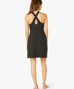 Beyond Yoga Under Lock And Key Dress Darkest Night