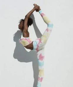 Spiritual Gangster Lovce Sculpt Legging Sunburst Tie Dye