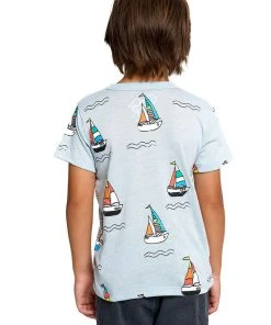 Chaser Boys Shortsleeve Sailboat