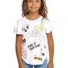 Chaser Girls Flutter Sleeve Tee Graffiti 2 Chaser Girls Flutter Sleeve Tee Graffiti