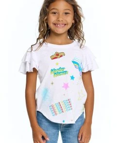 Chaser Girls Flutter Sleeve Wonder