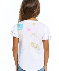 Chaser Girls Flutter Sleeve Wonder