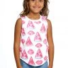 Chaser Girls Vintage Shirttail Muscle Watermelon