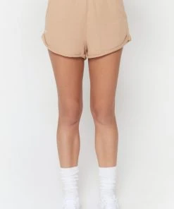 Spiritual Gangster Lounge Cotton Short Biscotti