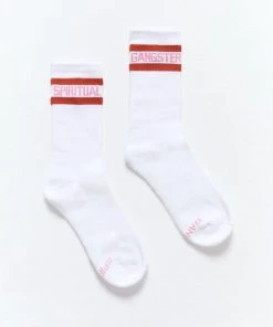 Spiritual Gangster SG Sock White